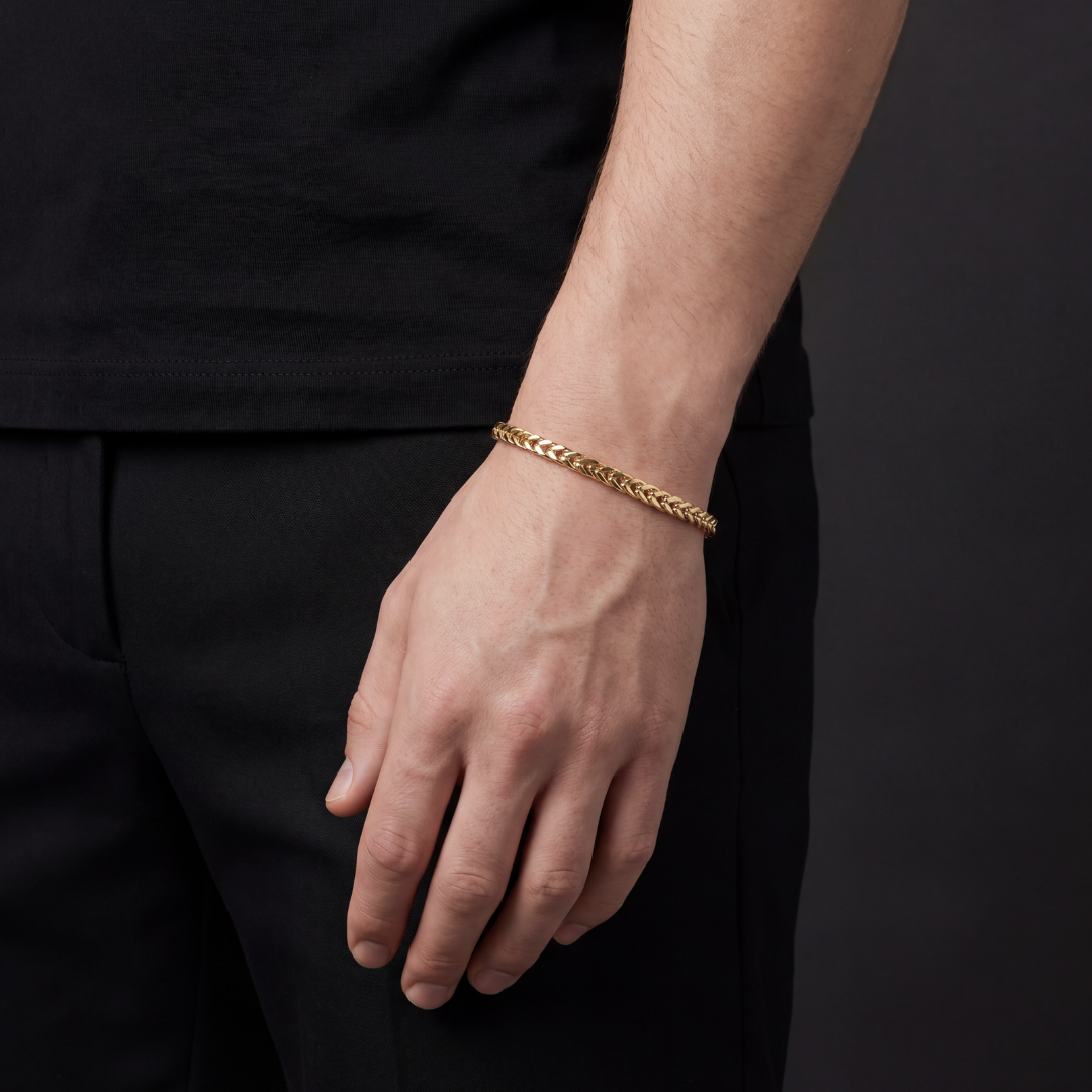 FRANCO BRACELET 3MM | GOLD
