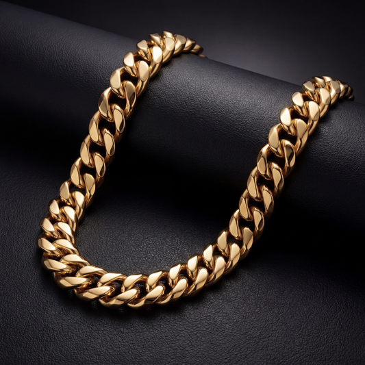 MIAMI CUBAN CHAIN 11MM | GOLD