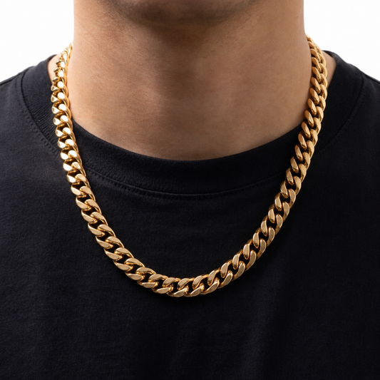 MIAMI CUBAN CHAIN 11MM | GOLD