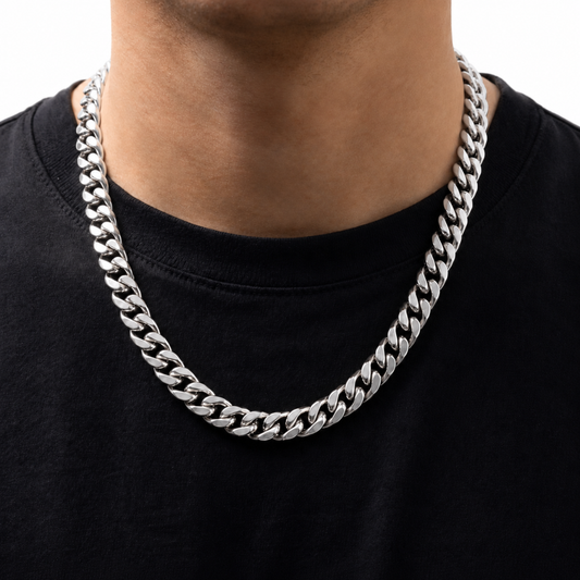 MIAMI CUBAN CHAIN 11MM | SILVER