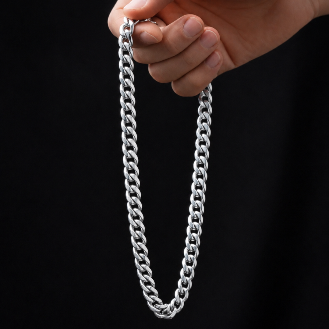 MIAMI CUBAN CHAIN 11MM | SILVER
