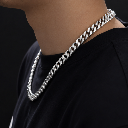 MIAMI CUBAN CHAIN 11MM | SILVER
