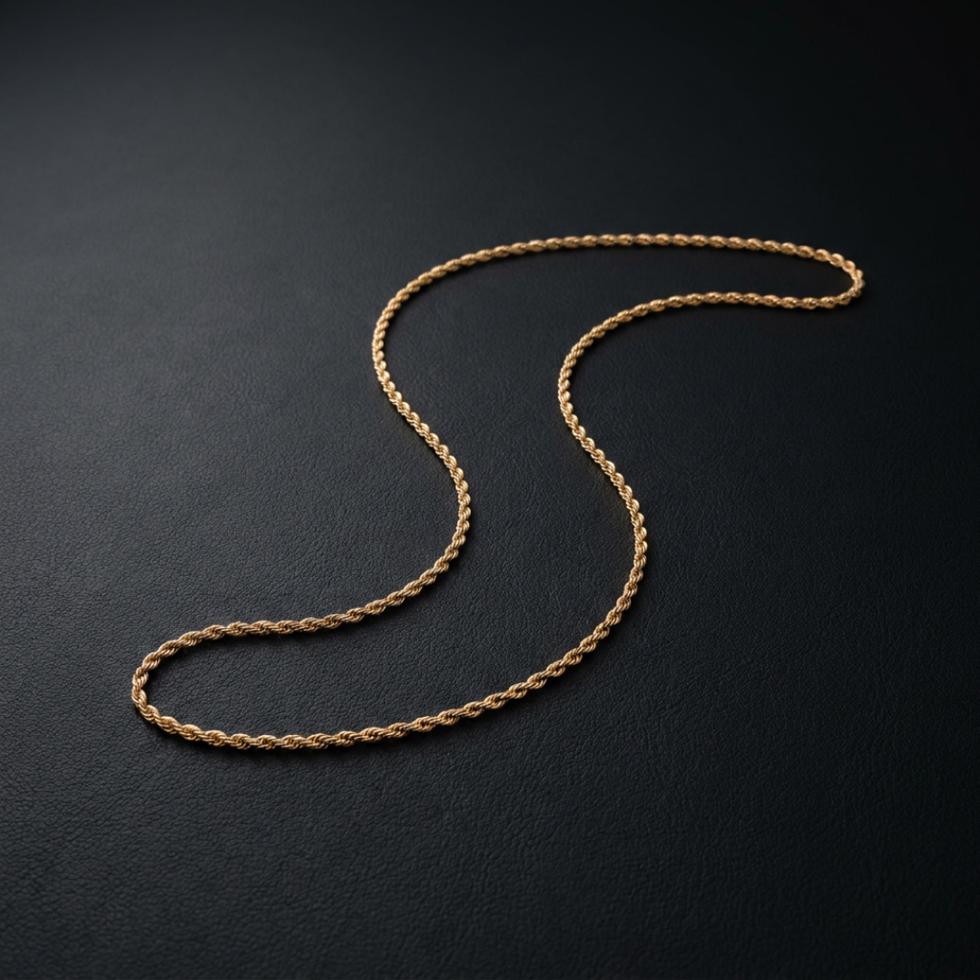 ROPE CHAIN 3MM | SILVER