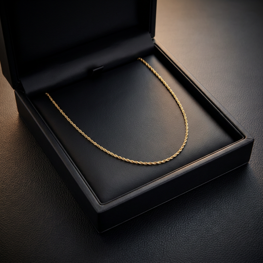 ROPE CHAIN 3MM | GOLD
