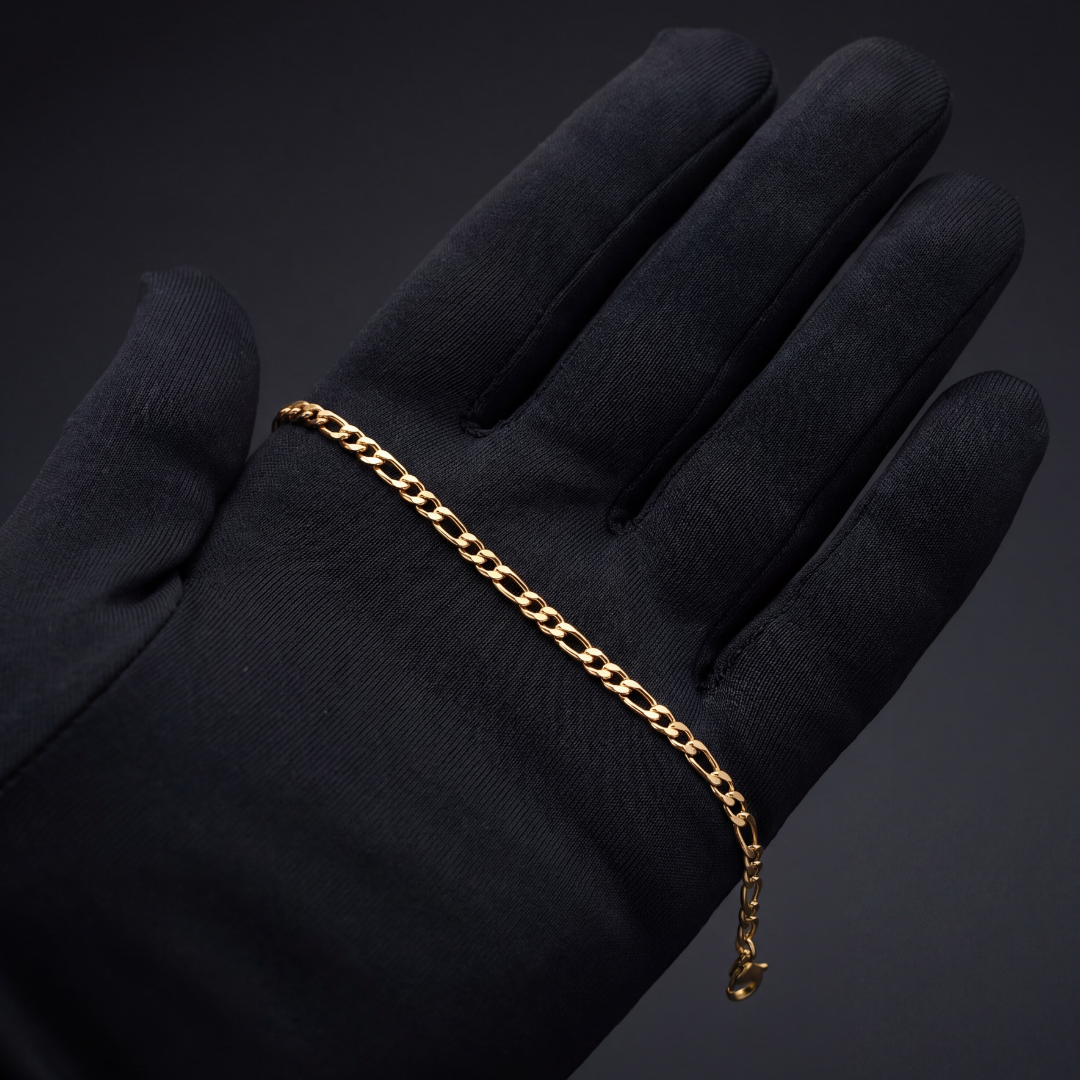 FIGARO BRACELET 3MM | GOLD