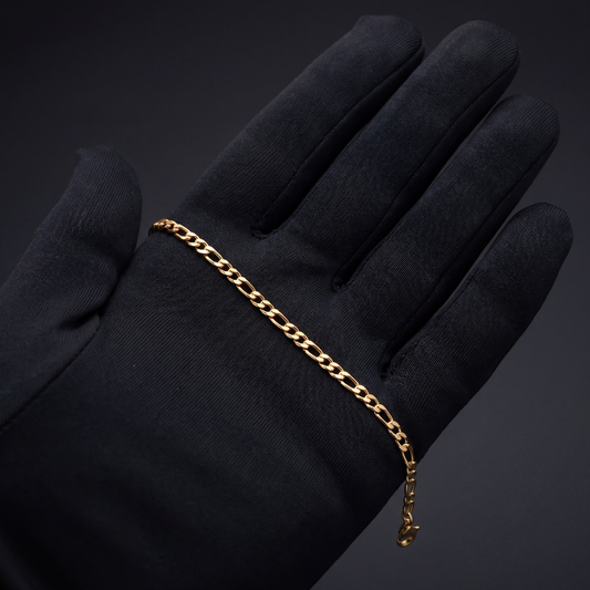 FIGARO BRACELET 3MM | GOLD
