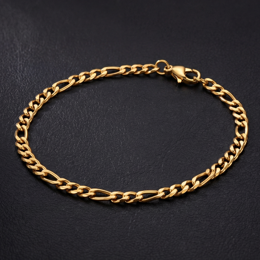 FIGARO BRACELET 3MM | GOLD