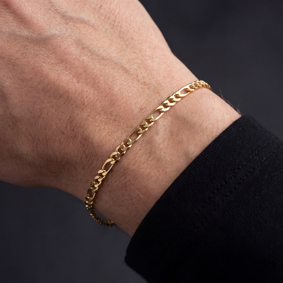 FIGARO BRACELET 3MM | GOLD