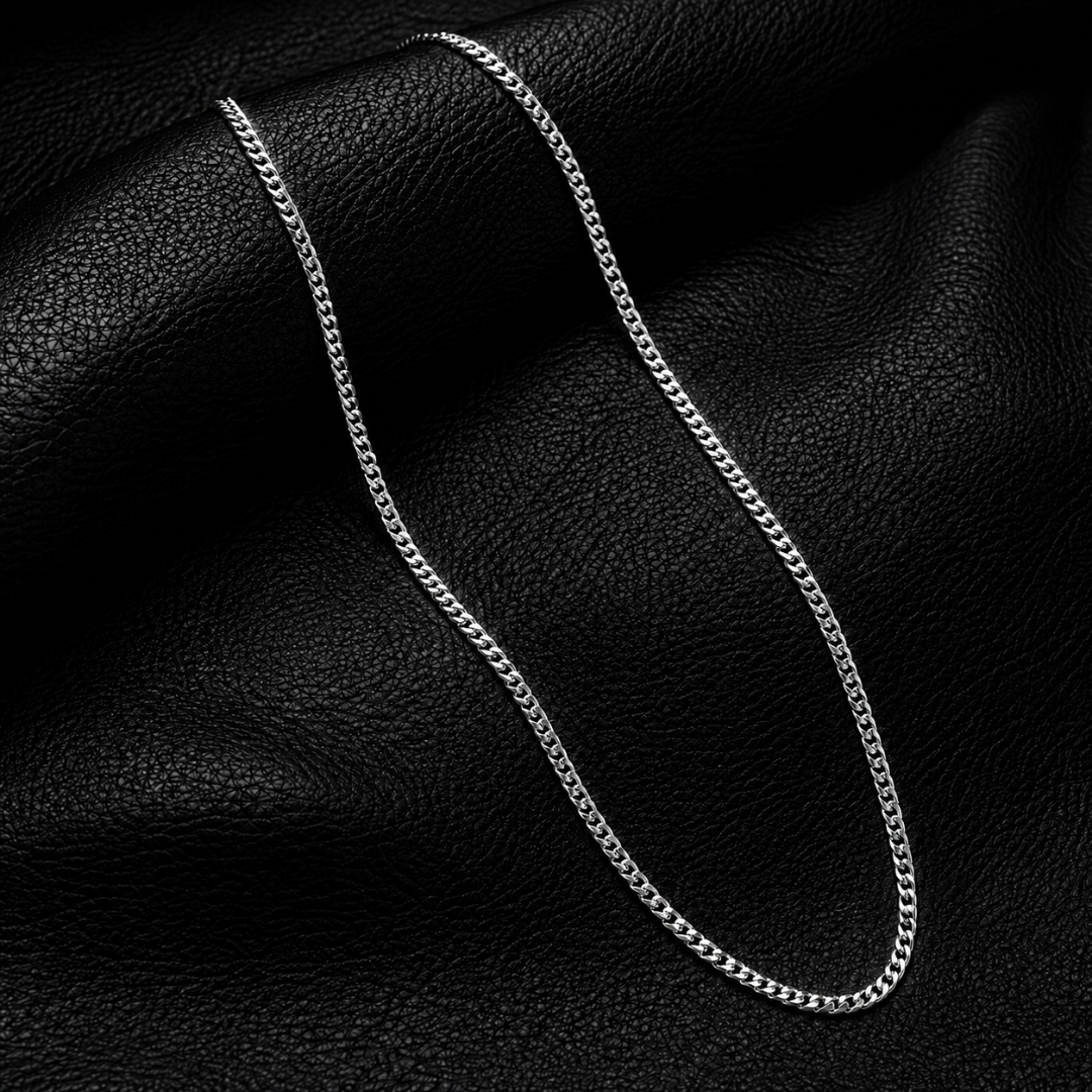 CUBAN CHAIN 3MM | SILVER