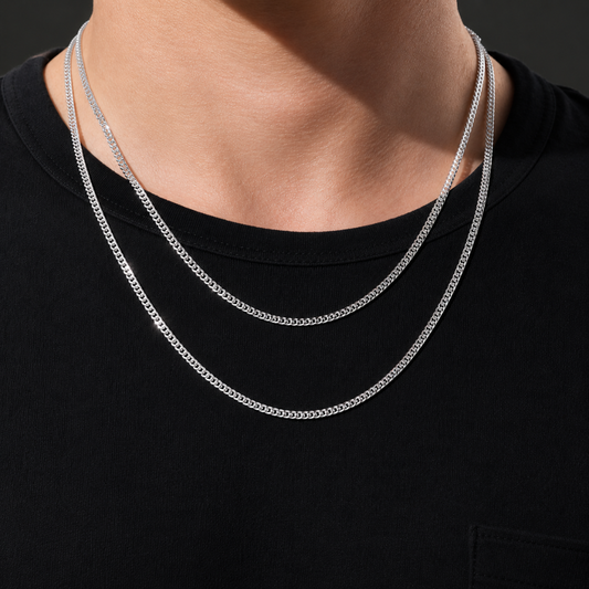 CUBAN CHAIN 3MM | SILVER