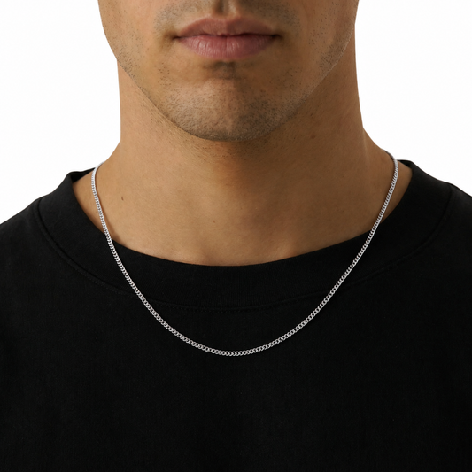 CUBAN CHAIN 3MM | SILVER