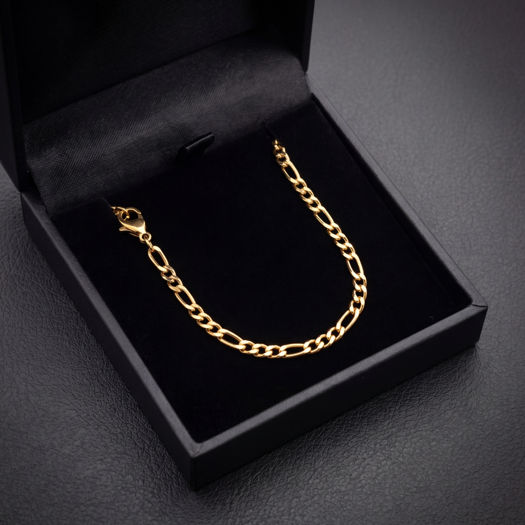 FIGARO CHAIN 3MM | GOLD