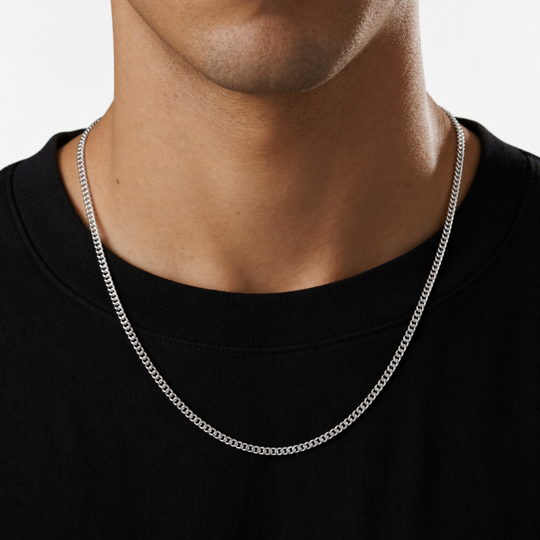 MIAMI CUBAN CHAIN 3MM | SILVER