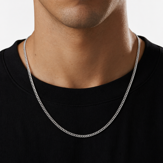 MIAMI CUBAN CHAIN 3MM | SILVER