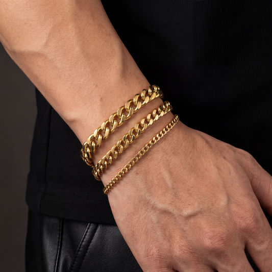 CUBAN BRACELET 5MM | GOLD
