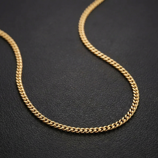 MIAMI CUBAN CHAIN 3MM | GOLD