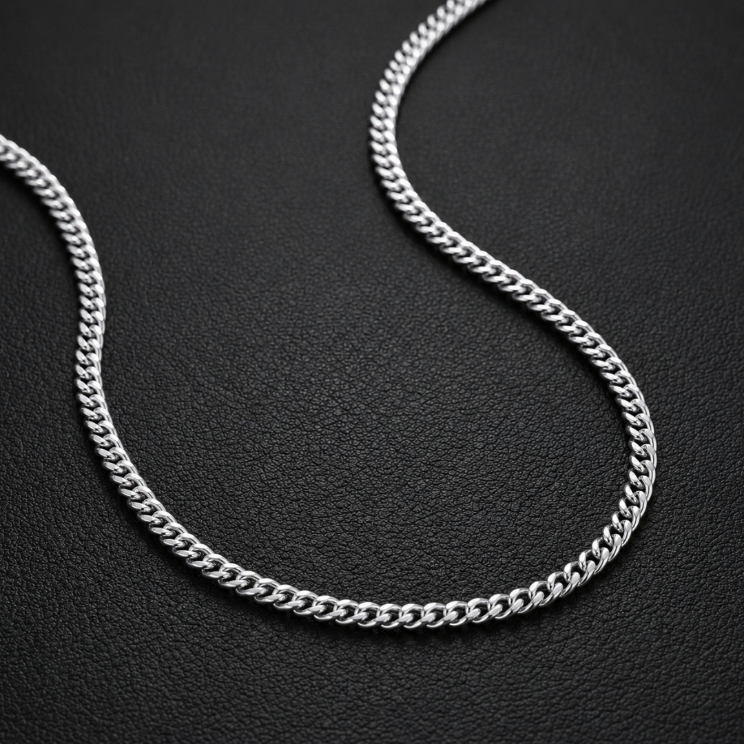 MIAMI CUBAN CHAIN 3MM | SILVER