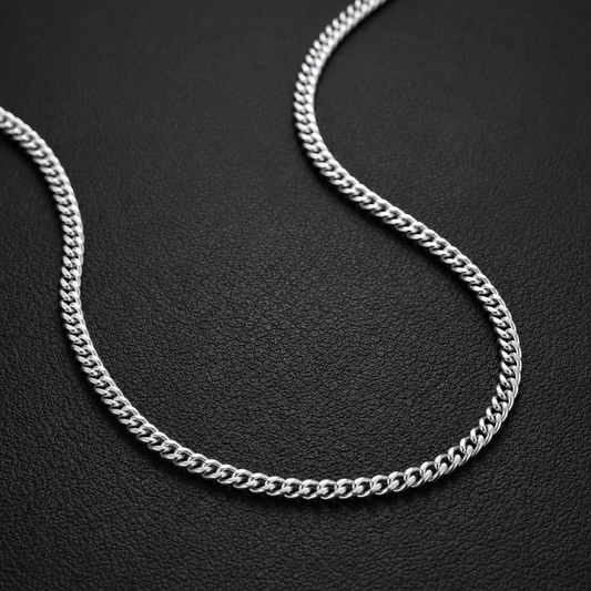 MIAMI CUBAN CHAIN 3MM | SILVER