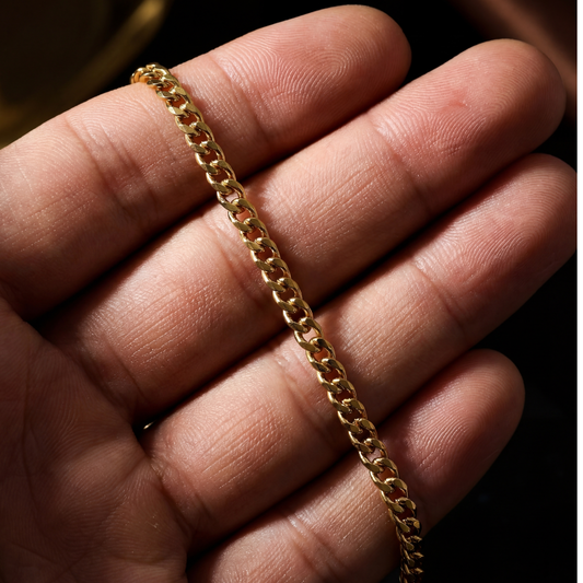 MIAMI CUBAN CHAIN 3MM | GOLD