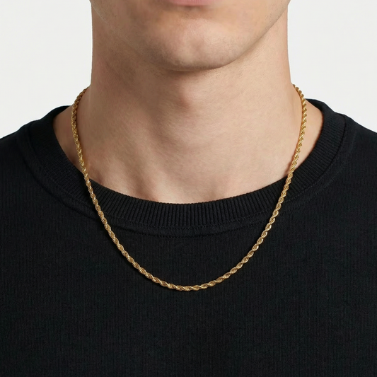 ROPE CHAIN 3MM | GOLD