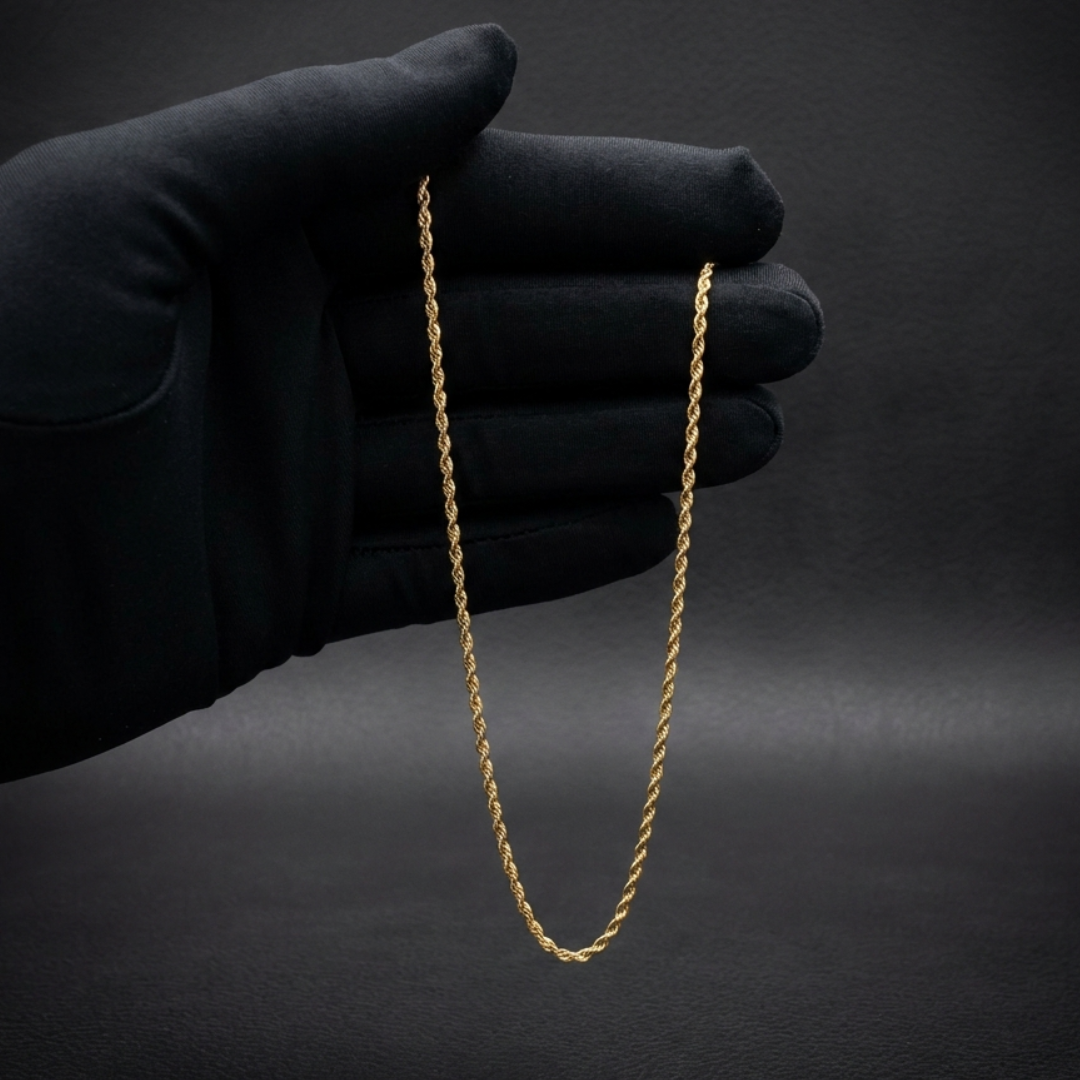 ROPE CHAIN 3MM | SILVER