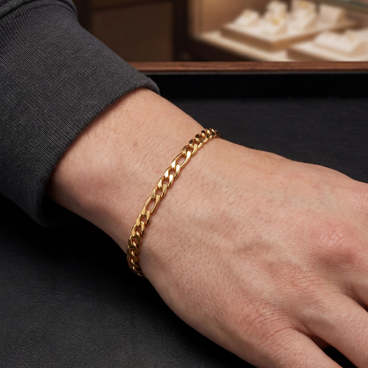 FIGARO BRACELET 5MM | GOLD