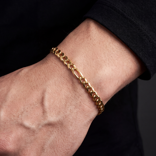 FIGARO BRACELET 5MM | GOLD