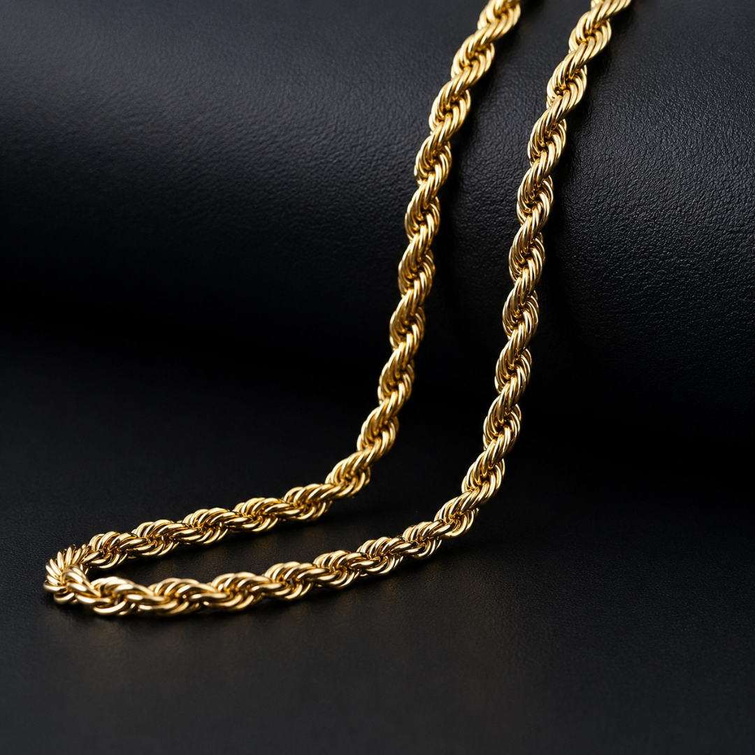 ROPE CHAIN 5MM | SILVER