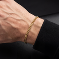 CUBAN BRACELET 5MM | GOLD