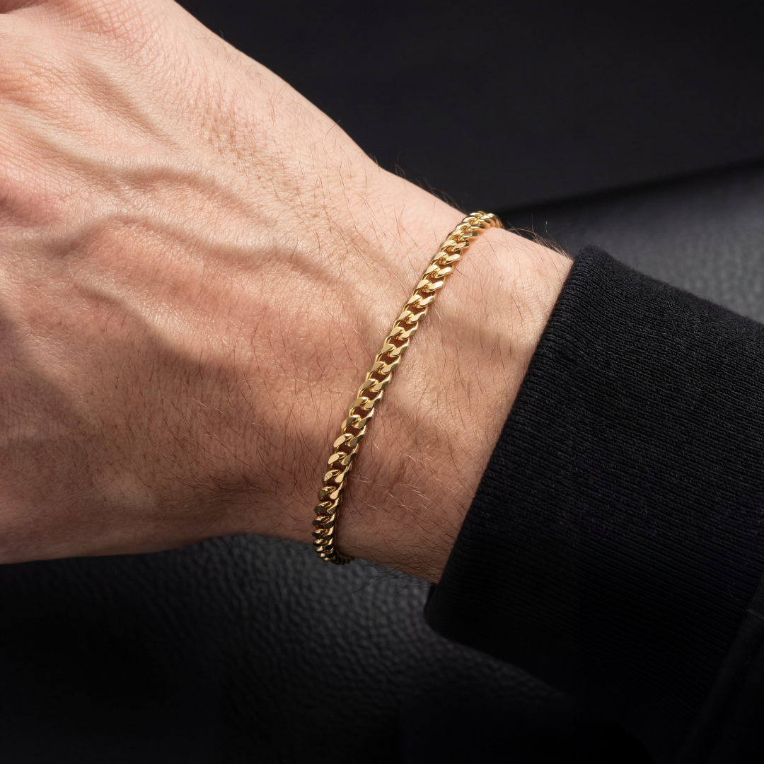 CUBAN BRACELET 5MM | GOLD