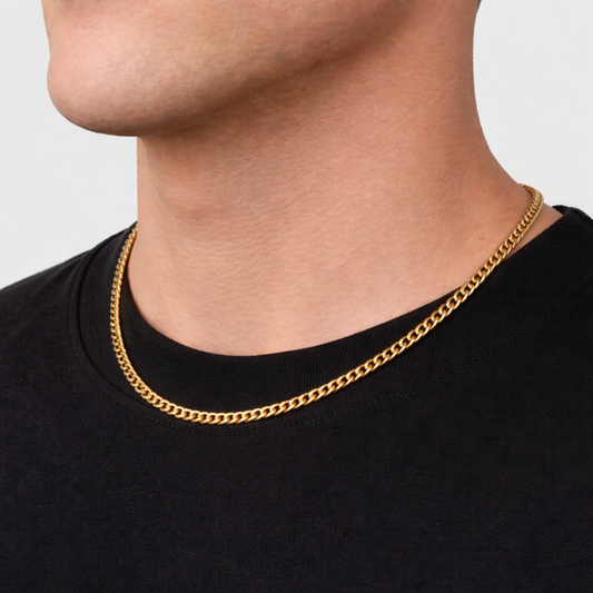CUBAN CHAIN 5MM | GOLD