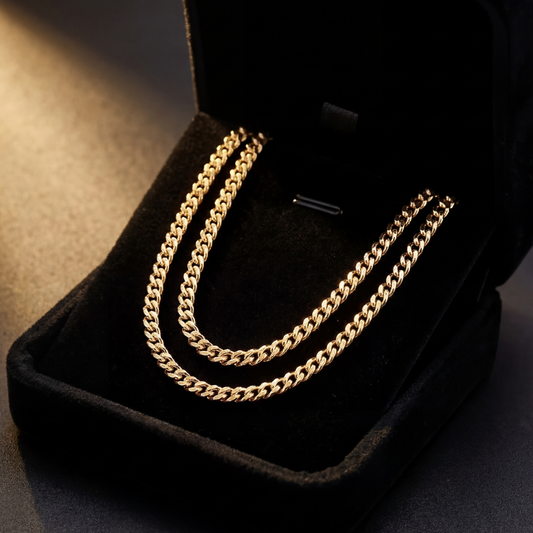 MIAMI CUBAN CHAIN 5MM | GOLD