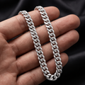 MIAMI CUBAN CHAIN 8MM | SILVER
