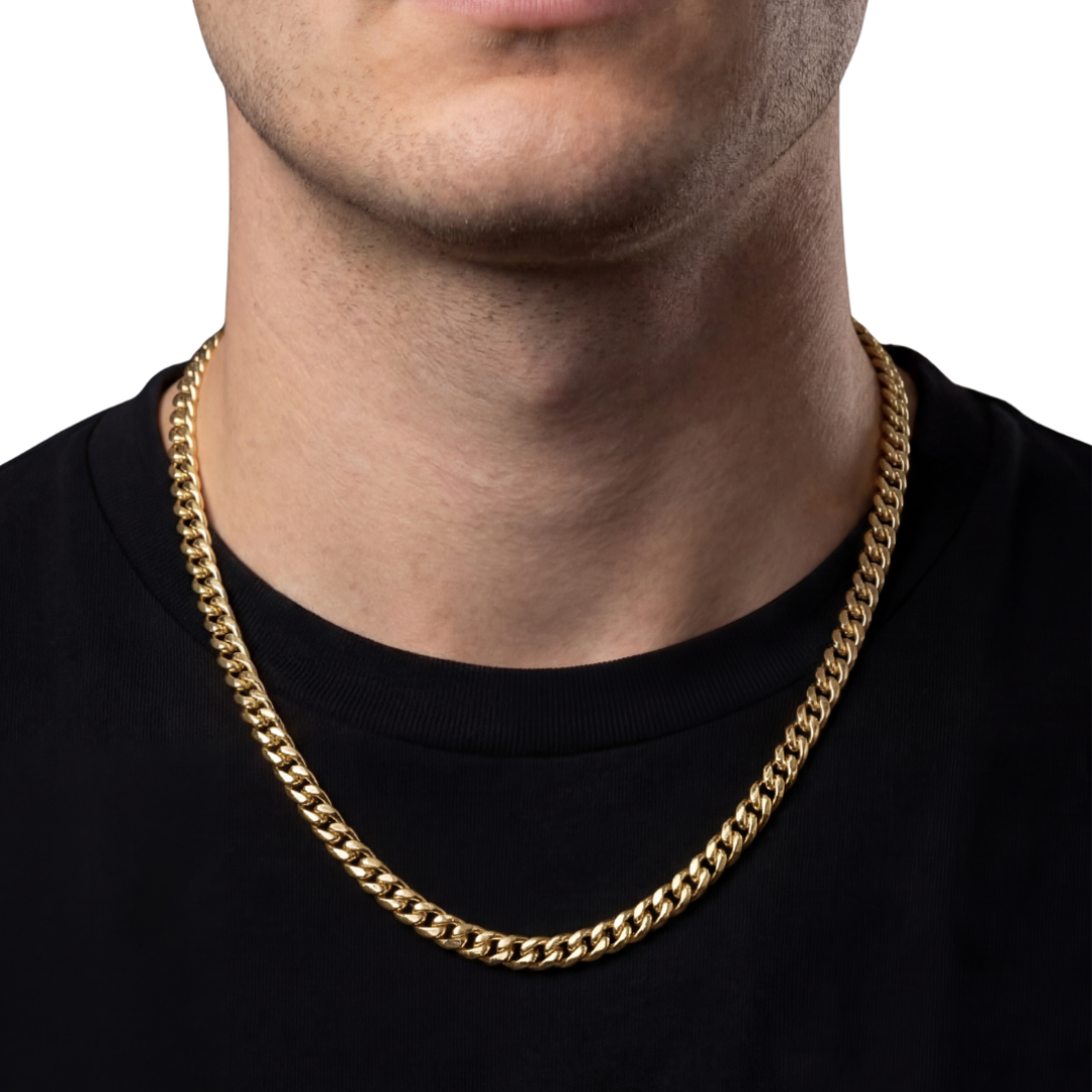 MIAMI CUBAN CHAIN 8MM | SILVER