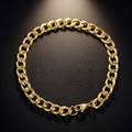 CUBAN BRACELET 8MM | GOLD