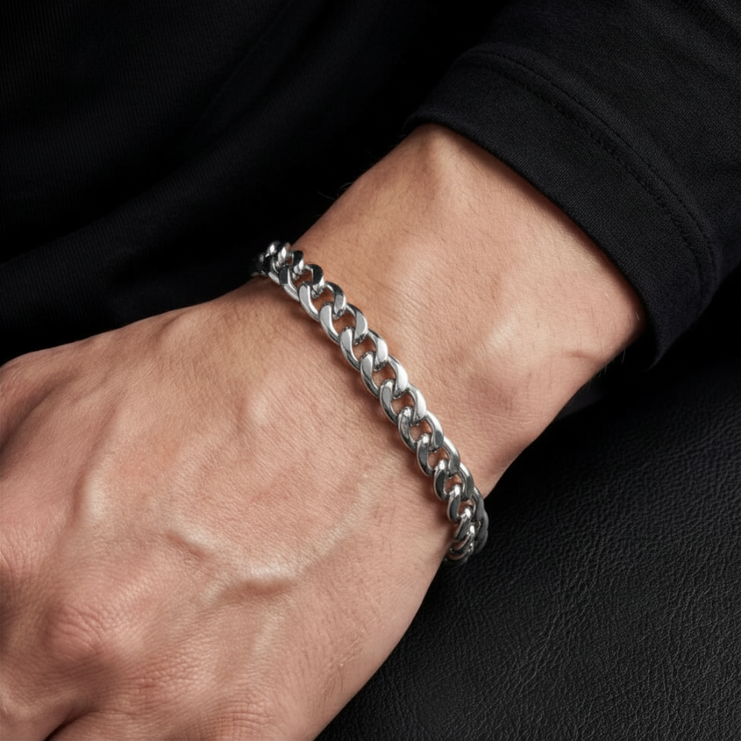 CUBAN BRACELET 8MM | GOLD