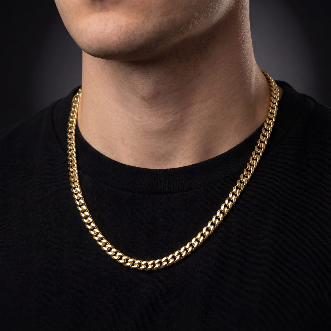 MIAMI CUBAN CHAIN 8MM | SILVER