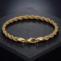 ROPE BRACELET 8MM | GOLD