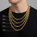 CUBAN CHAIN 8MM | GOLD