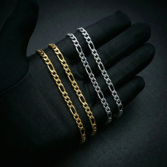 FIGARO CHAIN 3MM | GOLD
