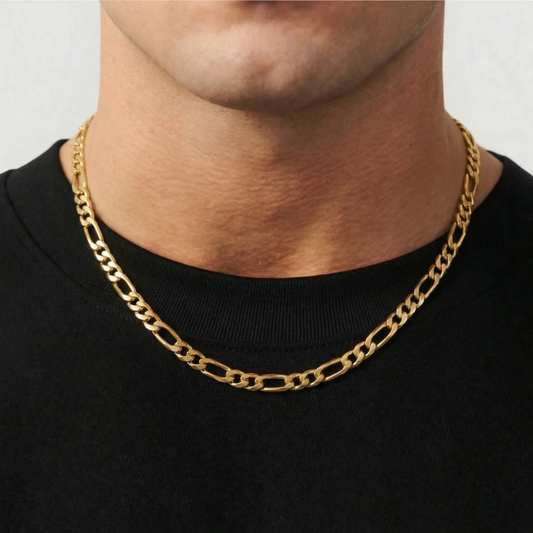 FIGARO CHAIN 5MM | GOLD