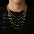 FIGARO CHAIN 8MM | GOLD