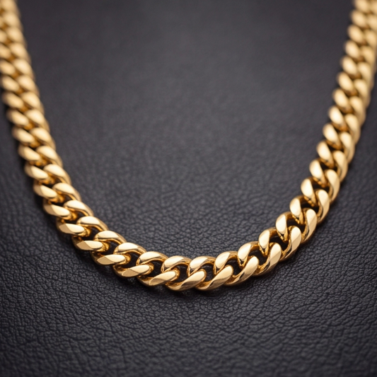 MIAMI CUBAN CHAIN 8MM | GOLD