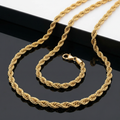 ROPE CHAIN 5MM | GOLD