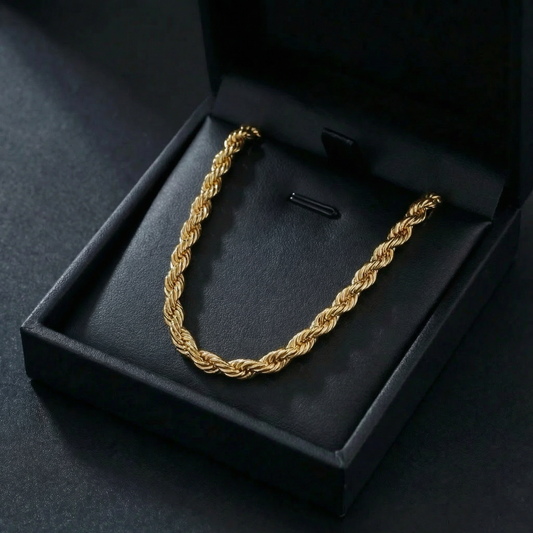 ROPE CHAIN 5MM | GOLD