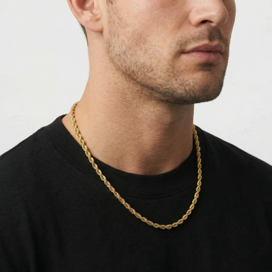 ROPE CHAIN 5MM | GOLD