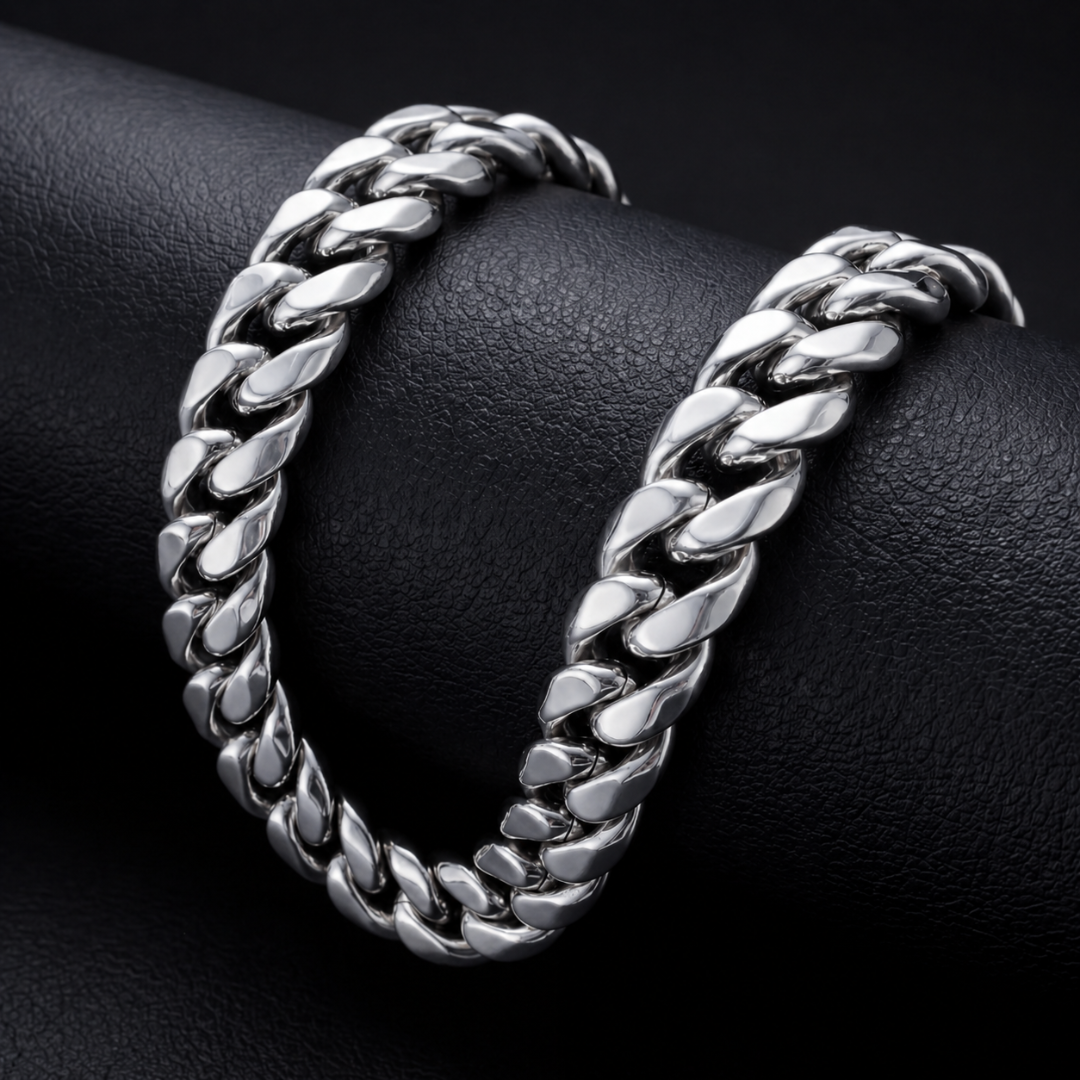 MIAMI CUBAN CHAIN 11MM | SILVER