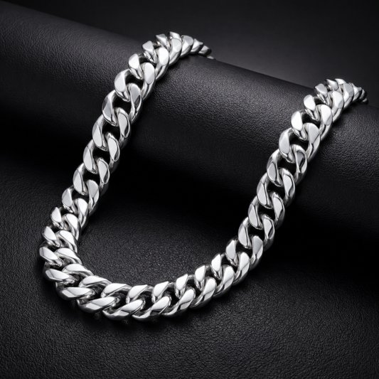 MIAMI CUBAN CHAIN 11MM | SILVER