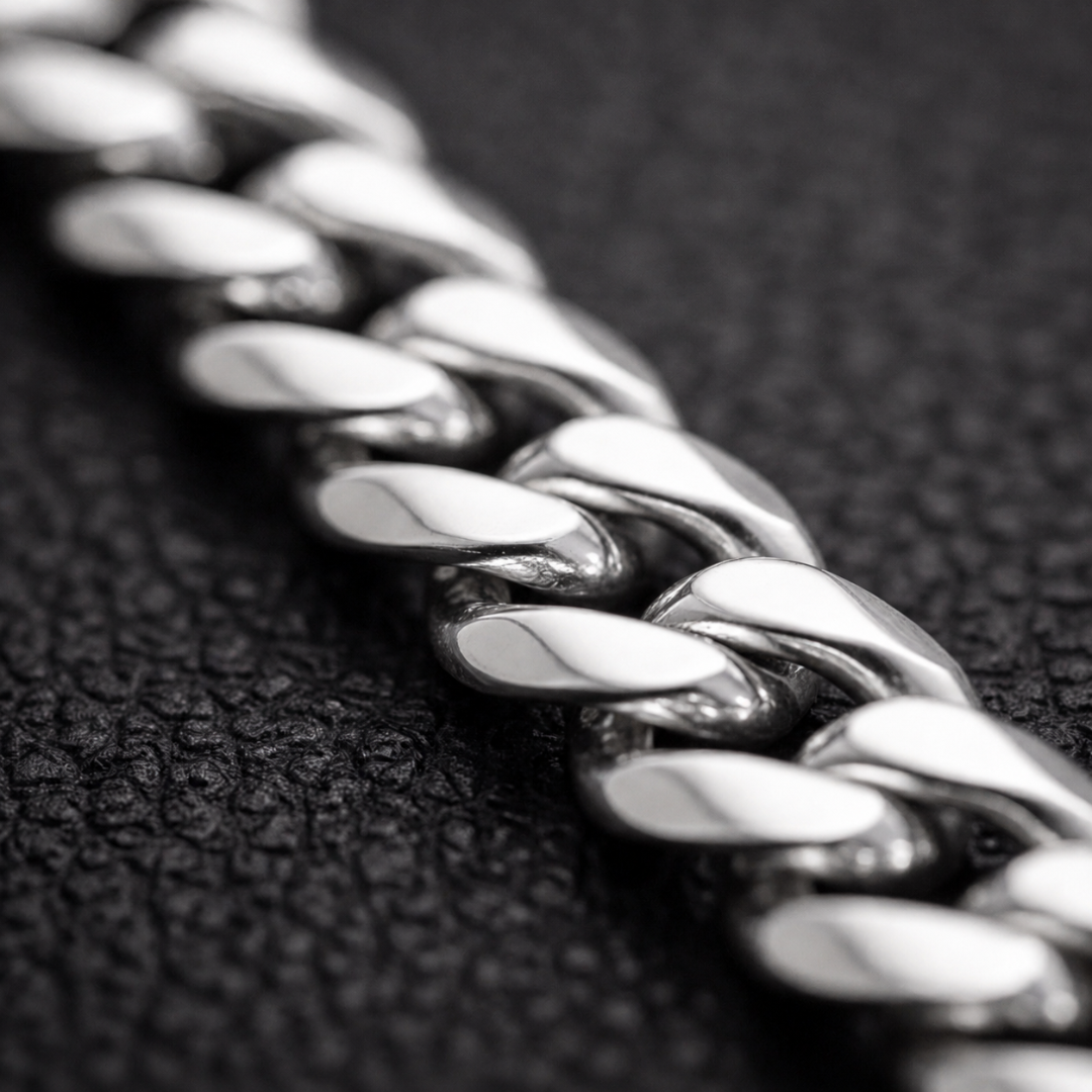 MIAMI CUBAN CHAIN 8MM | SILVER
