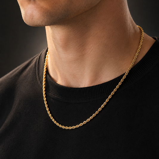 ROPE CHAIN 3MM | GOLD